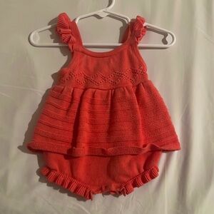 Janie and Jack Infant girl Jumper (0-3 Month)